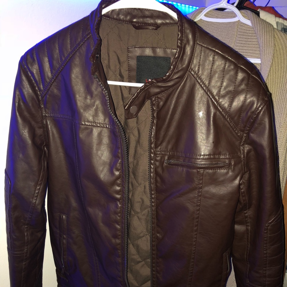 BARNEYS LEATHER JACKET